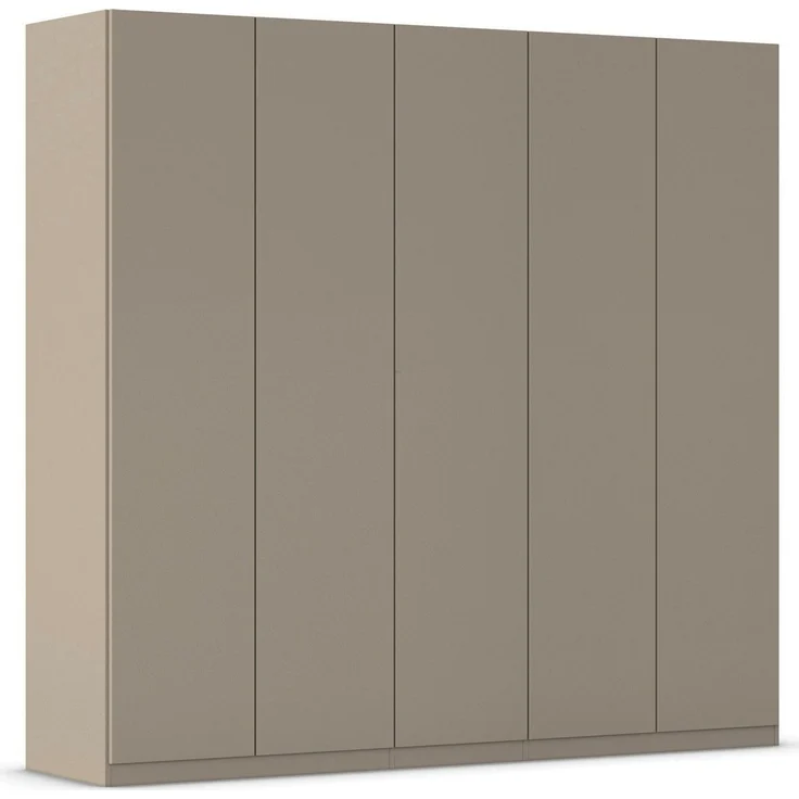 rauch Kleiderschrank Schlafzimmer Garderobe Kinderzimmer WELTNEUHEIT ELVIK by rauch-ONE (3 Ausstattungsvarianten - Breiten 47-405 cm, Höhen 187/212/231 cm) PATENTIERTES SCHNELLMONTAGESYSTEM mit Push-to-open MADE IN GERMANY – Bild 1
