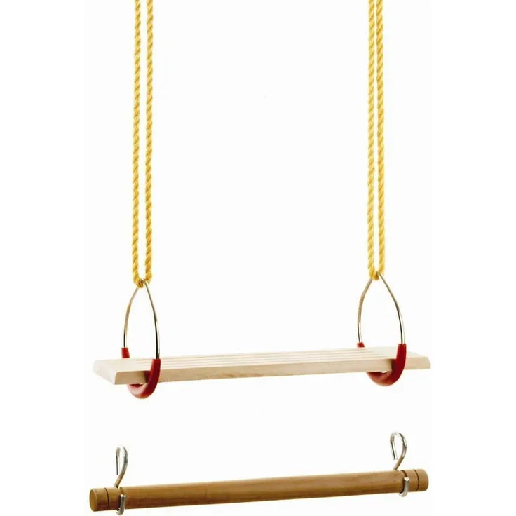 Conacord Turngeräte-Set Brettschaukel, Trapez, 2 Turnringe