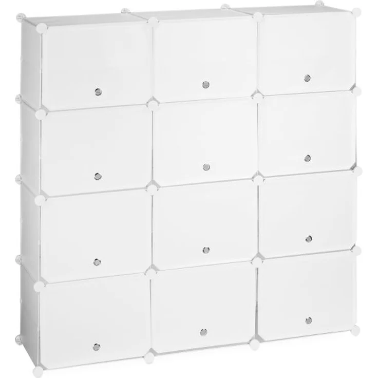 Schuhschrank Stecksystem 24 Fächer – Bild 10