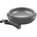 Zwilling BALLARINI Torre Bratpfannenset 3-tlg, Aluminium