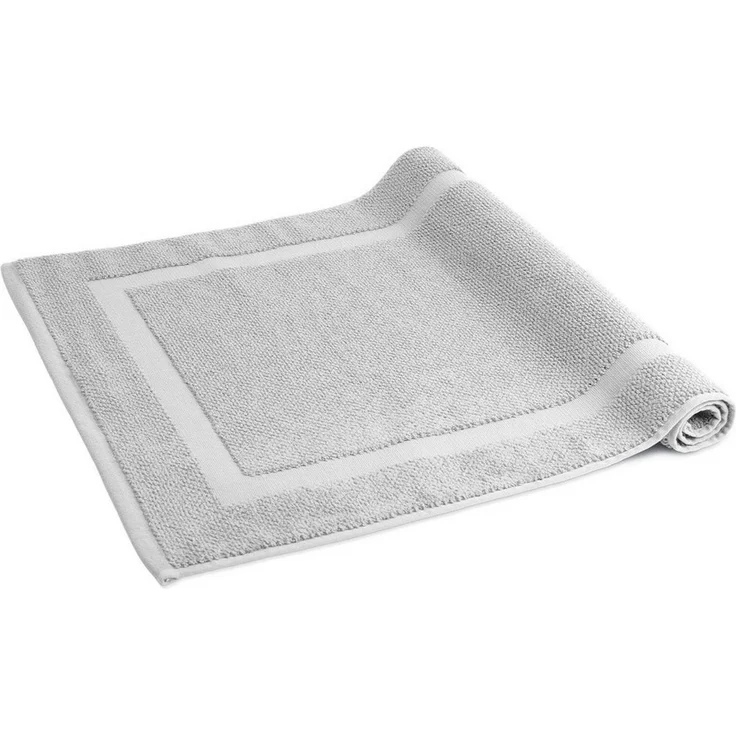 herzbach home Badematte Spa 50x80 cm, Baumwolle, Rechteckig, 2er Set, 1000g/m², Premium-Qualität, 100% Baumwolle, mit Bordüre – Bild 3