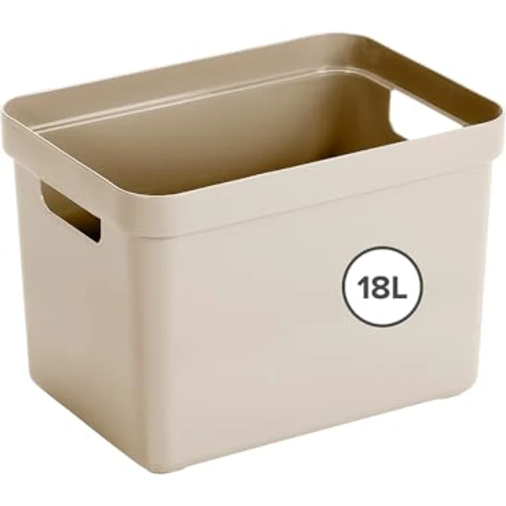 Sigma home Aufbewahrungsbox 18L beige – Bild 1
