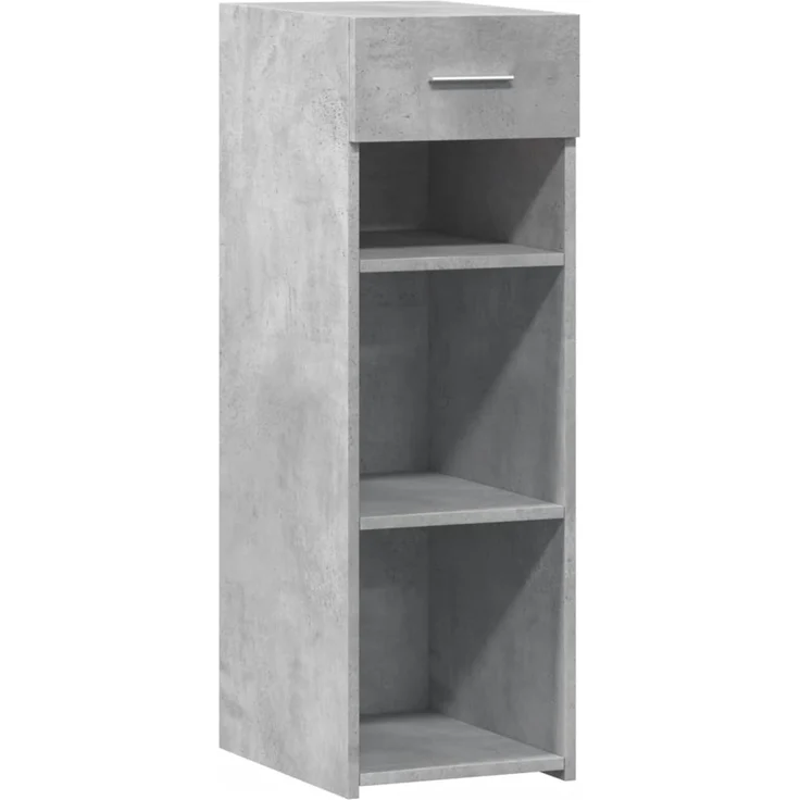 vidaXL Sideboard Betongrau 30x42,5x93 cm Holzwerkstoff 846309 – Bild 2