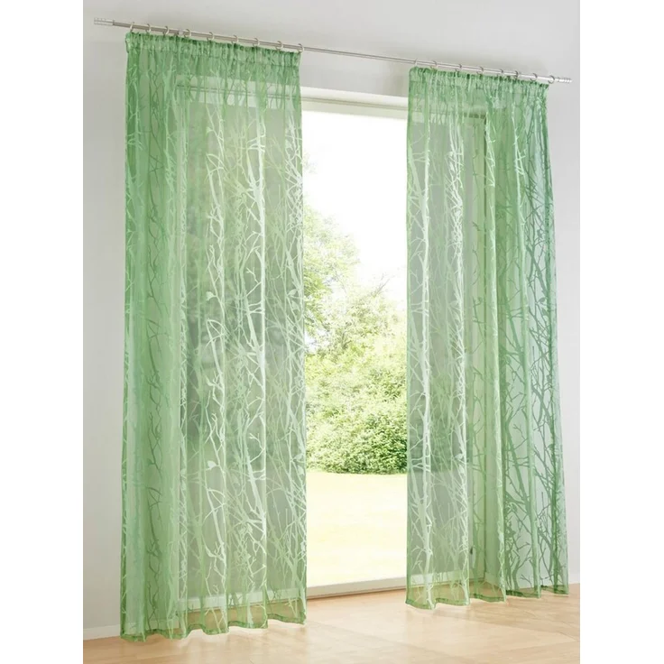 heine Gardine Dekostore (1 St), Multifunktionsband, transparent, Fensterdekoration – Bild 2