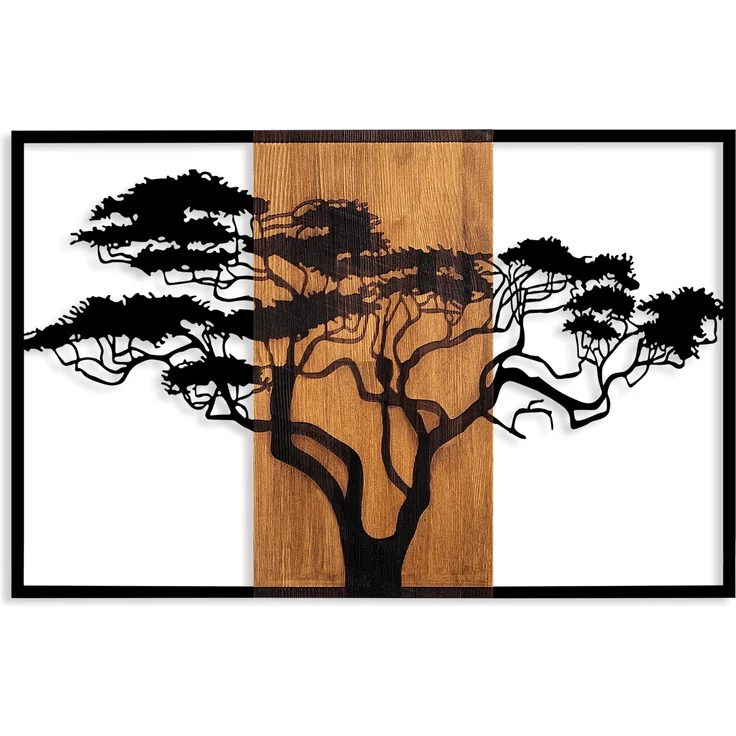 Wallity Wanddekoobjekt 100% WOODEN (Thickness: 3 cm) / METAL, 90 x 58 cm L3153 – Bild 5