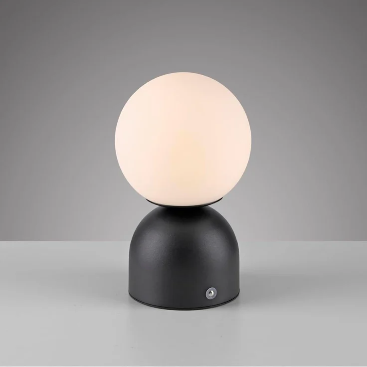 SCHÖNER WOHNEN-Kollektion LED Tischleuchte LED Tischlampe RUDI, Dimmbar, CCT, USB, 1xLED-Board/1,20W/3000K, warmweiß, Akku USB, Dimmbar Touchdimmer CCT – Bild 5