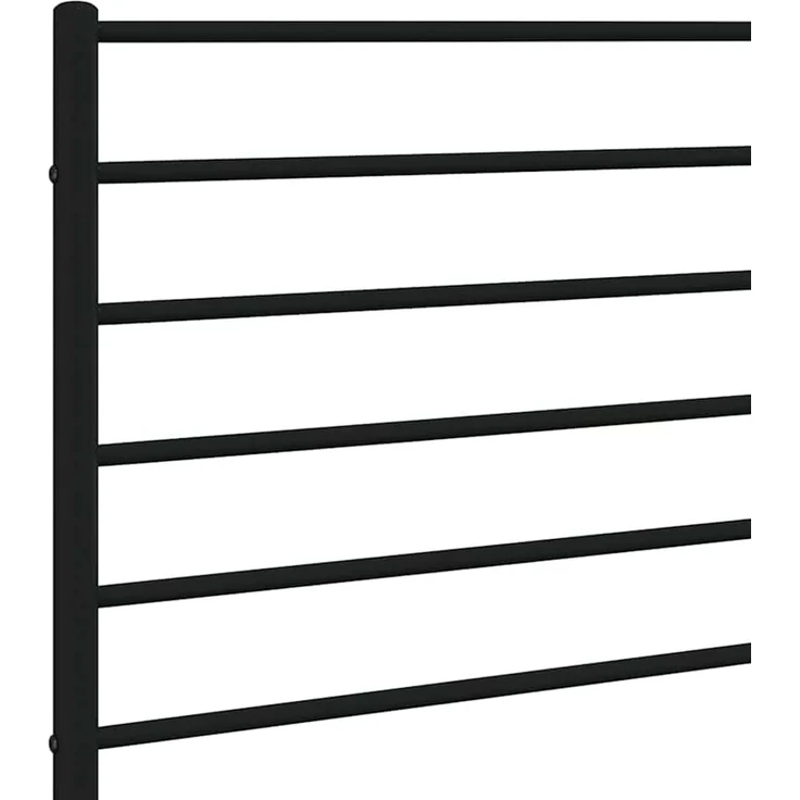 vidaXL Ersatz-Kopfteil Metall Schwarz 120 cm – Bild 5