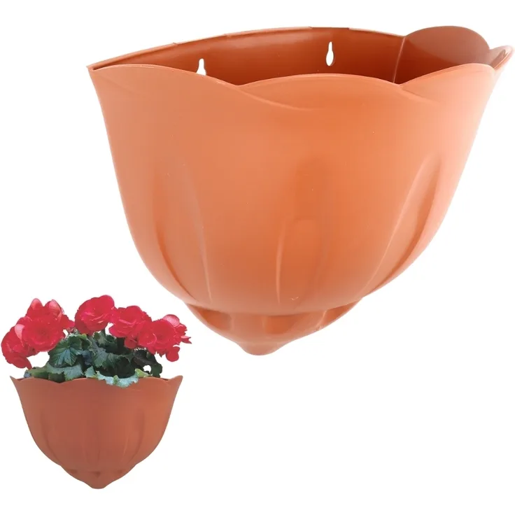 Blumentopf Wand Blumentopf Wandmontage Wandblumentopf Wandvasen für Pflanzen Wandhalterung Wandtopf Wandgefäß