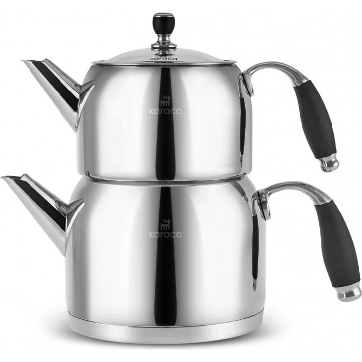 Karaca Teekanne Karaca Stella Edelstahl-Teekannen-Set, 3L, Induktionsgeeignet, 2 l – Bild 5