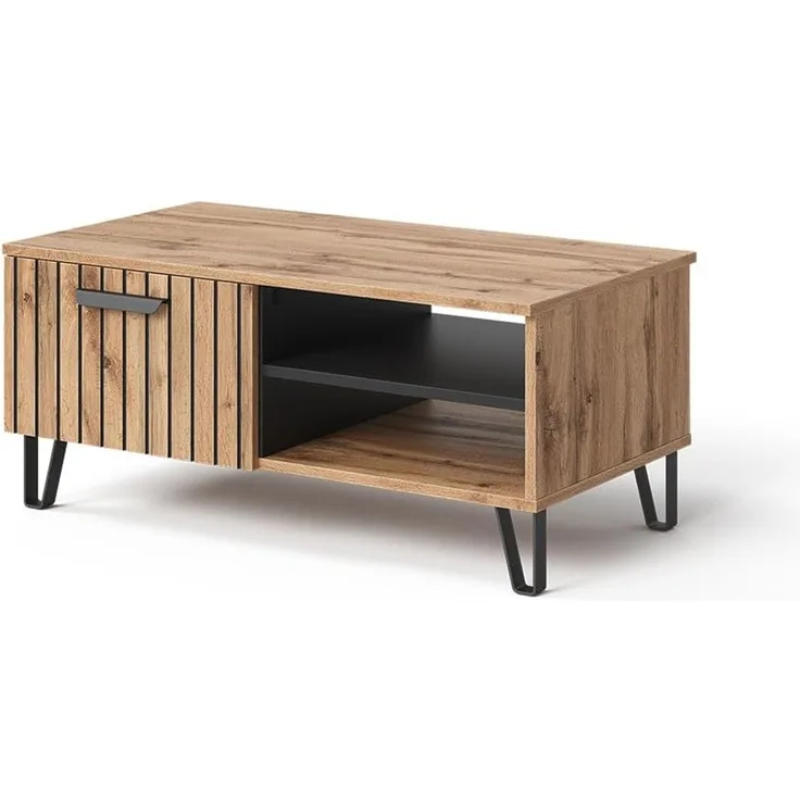 Couchtisch Amber Eiche Wotan 90 x 50 cm Vicco