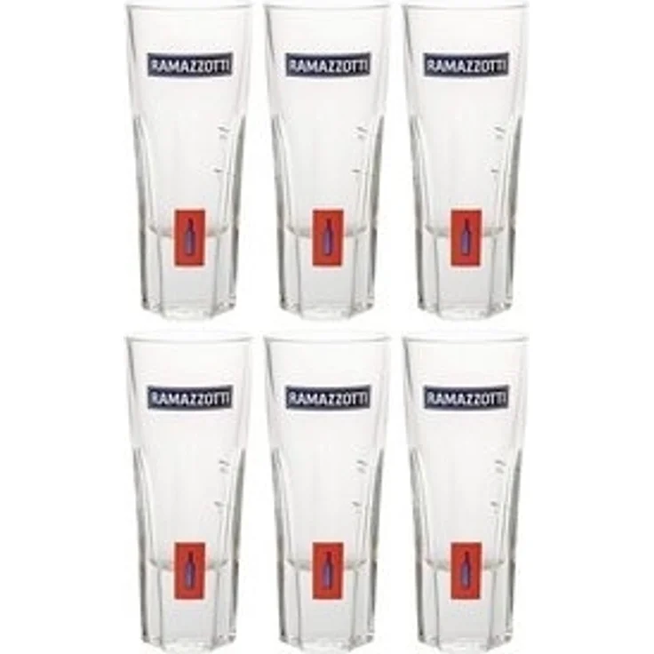 Ramazzotti Rastal Glas Gläserset - 6x Gläser 2/4cl geeicht – Bild 4