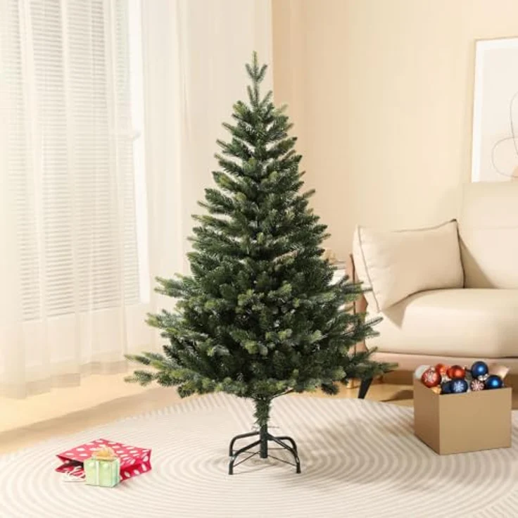 SVITA künstlicher Weihnachtsbaum hochwertig Tannenbaum Kunstbaum PE PVC 150 cm – Bild 4