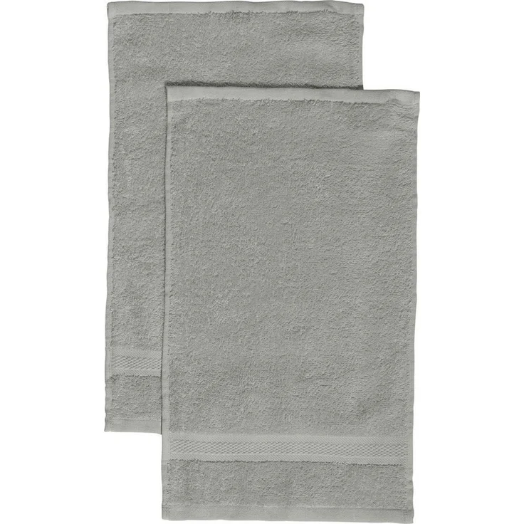 REDBEST Gästehandtuch Gästetuch "Chicago" 2er-Pack, Frottier (2-St), Walk-Frottier Uni – Bild 1