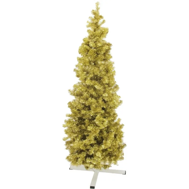 EUROPALMS Tannenbaum FUTURA, gold-metallic, 180cm