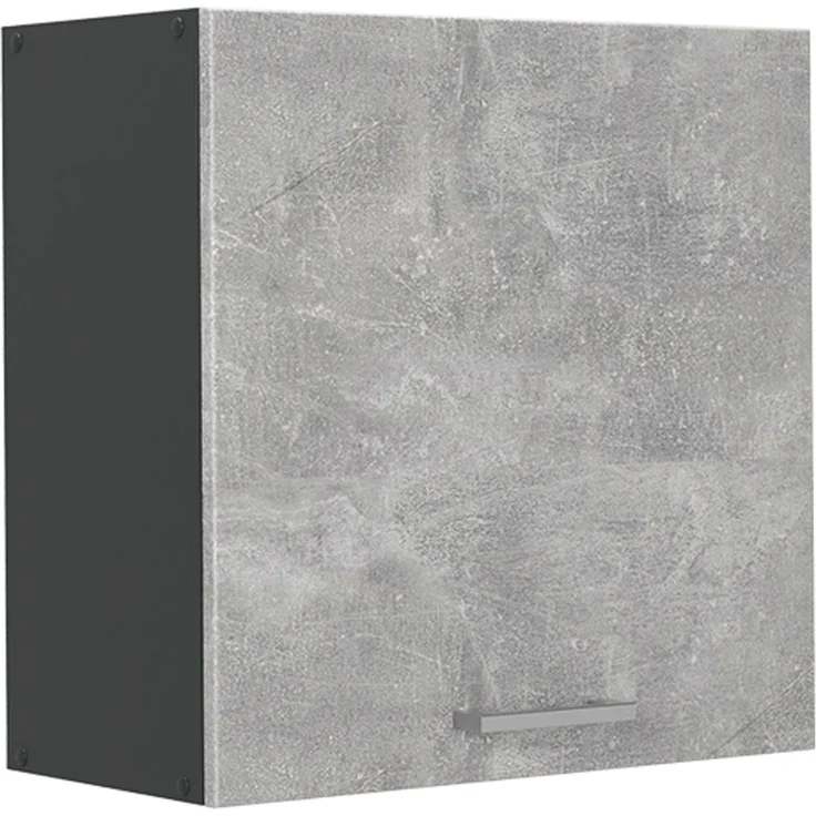 Hängeschrank R-Line Beton/Anthrazit 60 cm mit 1 Tür Vicco – Bild 1