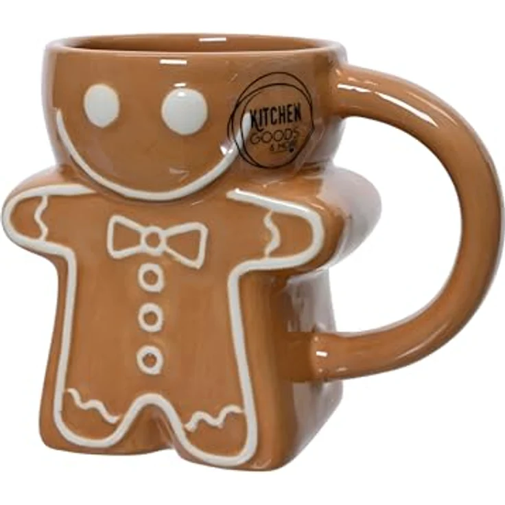 Kaffeebecher LEBKUCHEN LB 12x8 cm braun – Bild 2