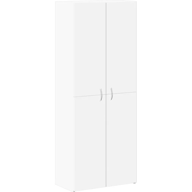 vidaXL Aktenschrank Weiß 60x32x153 cm Holzwerkstoff 3276644 – Bild 1