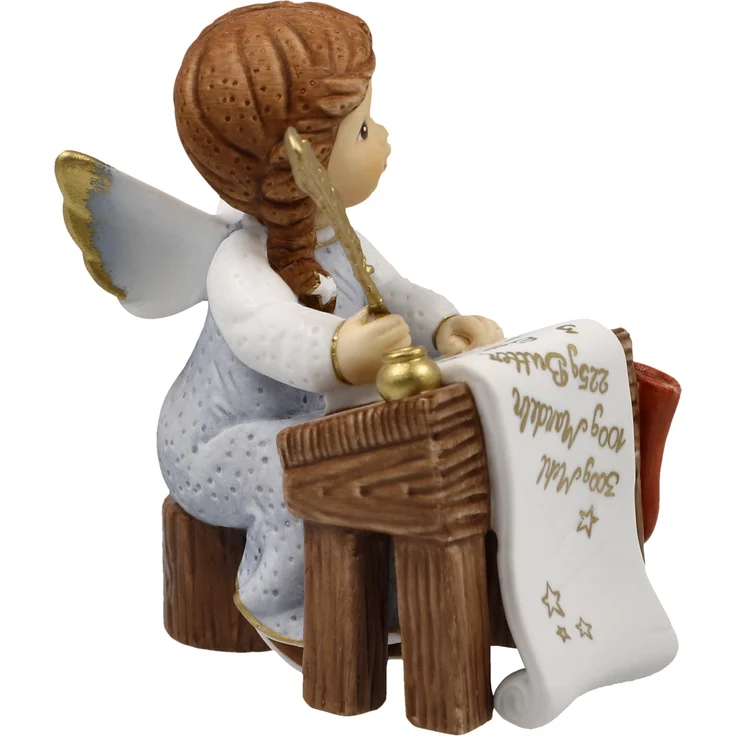 Goebel / Meine Lieblingsrezepte,Engel,6,0cm x 7,5cm x 9,5cm / Biskuit-Porzellan / 6,0cm x 7,5cm x 9,5cm – Bild 4
