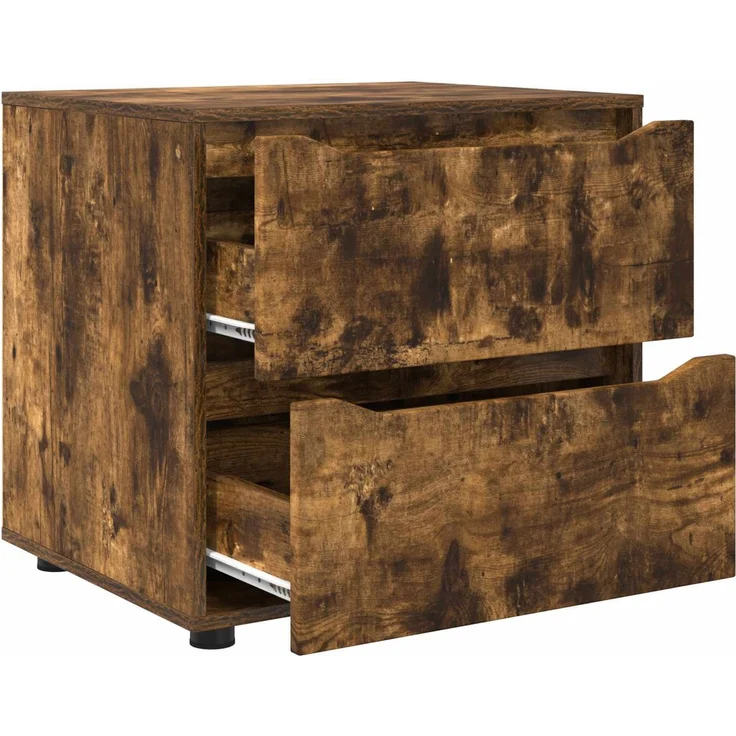 vidaXL Aufbewahrungsschrank 60 x 48 x 57 cm Holzwerkstoff Räuchereiche 888832 – Bild 5