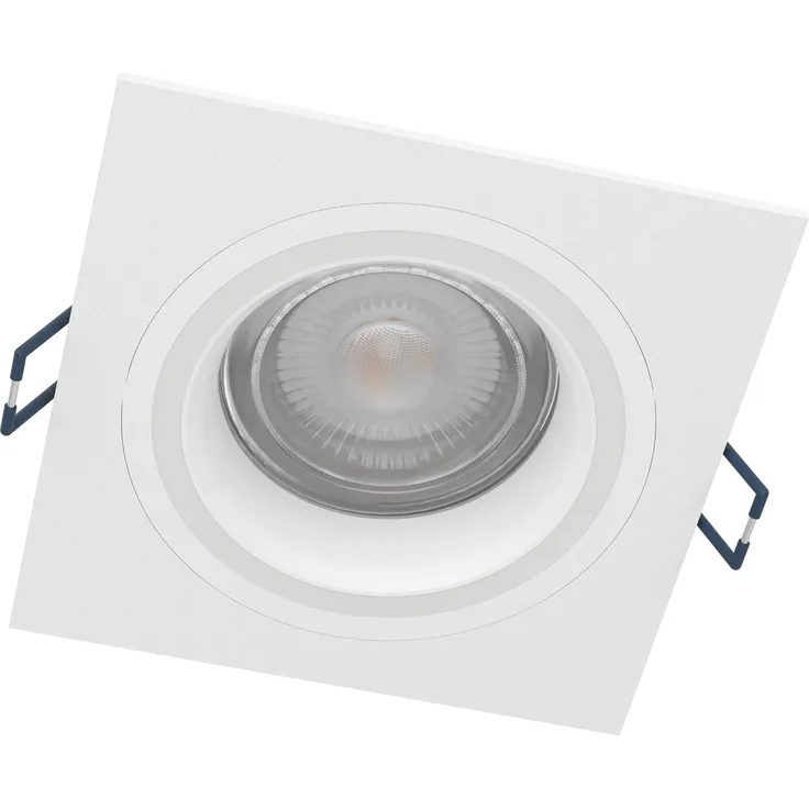 Eglo 900765 Einbauleuchte CAROSSO-Z Alu weiss LED 5W 2700-6500K L:9. 3cm B:9. 3cm H:2. 5cm dimmbar mit Connect-Z Funktion