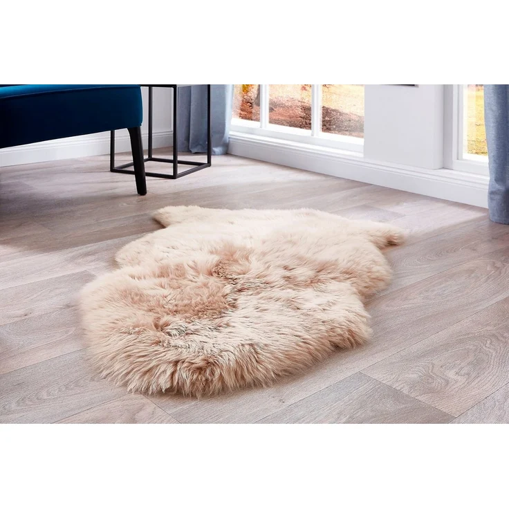 LUXOR living Fellteppich Schaffell Namika, fellförmig, Höhe: 50 mm, echtes Lammfell, weich & flauschig, große Farbauswahl, in 2 Größen – Bild 2