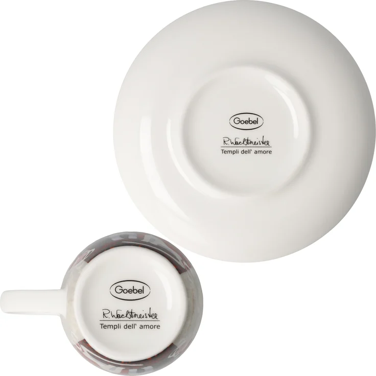 Goebel Tasse Espressotasse R. Wachtmeister -Templi dell' amore, 1-tlg, Porzellan – Bild 7