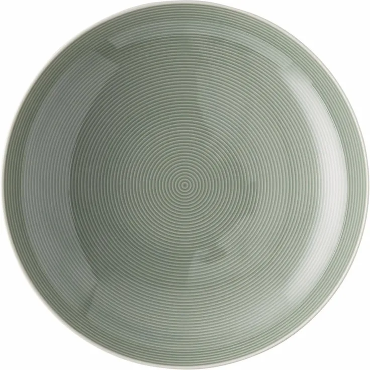 Thomas Suppenteller Loft Colour - Moss Green, tiefer Teller, Pastateller, Porzellan, Grün, 24 cm, 11900-401925-10324