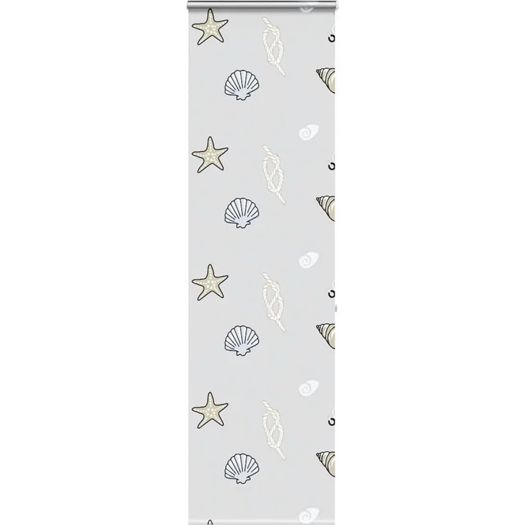vidaXL Duschrollo mit Kassette 80x240 cm Stoffbreite 76 cm 4015010 – Bild 1