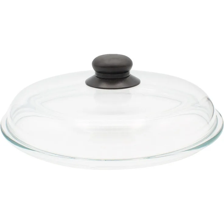 KARL KRÜGER Glasdeckel 24 cm mit Knopf