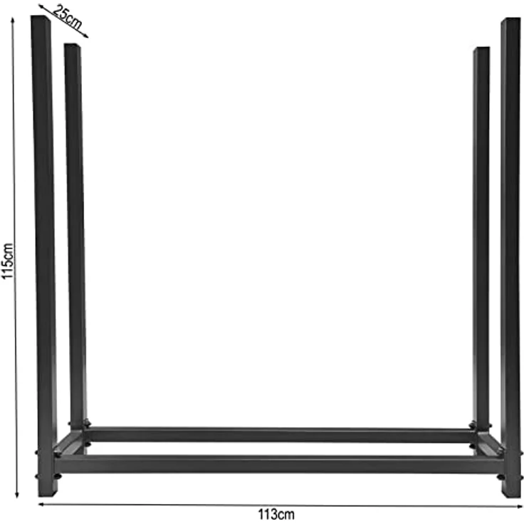 Quick Star Kaminholzregal, BxTxH:113x25x115 cm – Bild 3