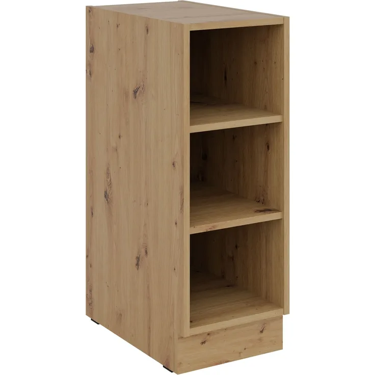 Unterschrank Regal 30 cm Eiche Artisan Küchenzeile Küchenblock Küche