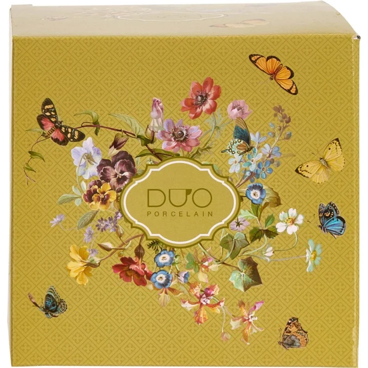 DUO Becher FLORAL RHAPSODY, 650 ml, New Bone China Porzellan, in Geschenkbox – Bild 3