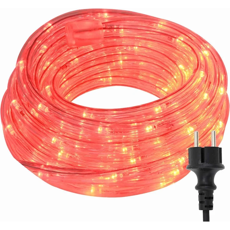 vidaXL Lichtseil mit Lichtschläuche Rot 10 m PVC 42018930 – Bild 2