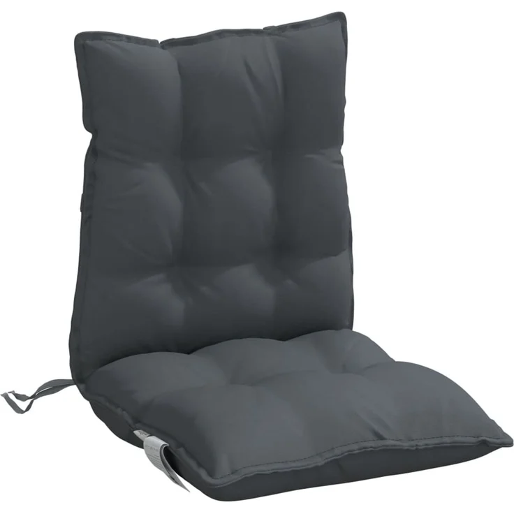 vidaXL Niedriglehner-Auflagen 2 Stk. Anthrazit Oxford-Gewebe 377671 – Bild 5