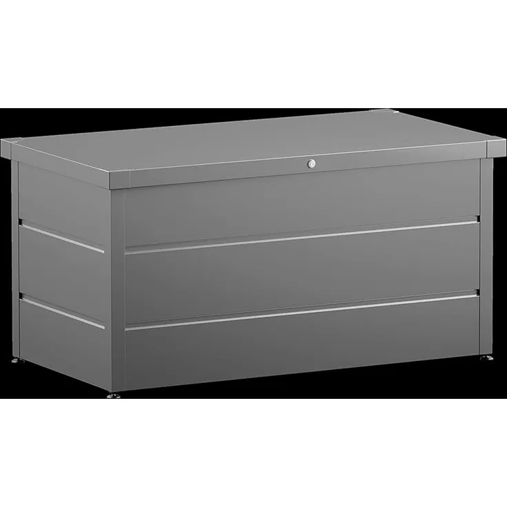 Hörmann Ecostar Gerätebox, Gartenbox, Kissenbox, grau, 500 l