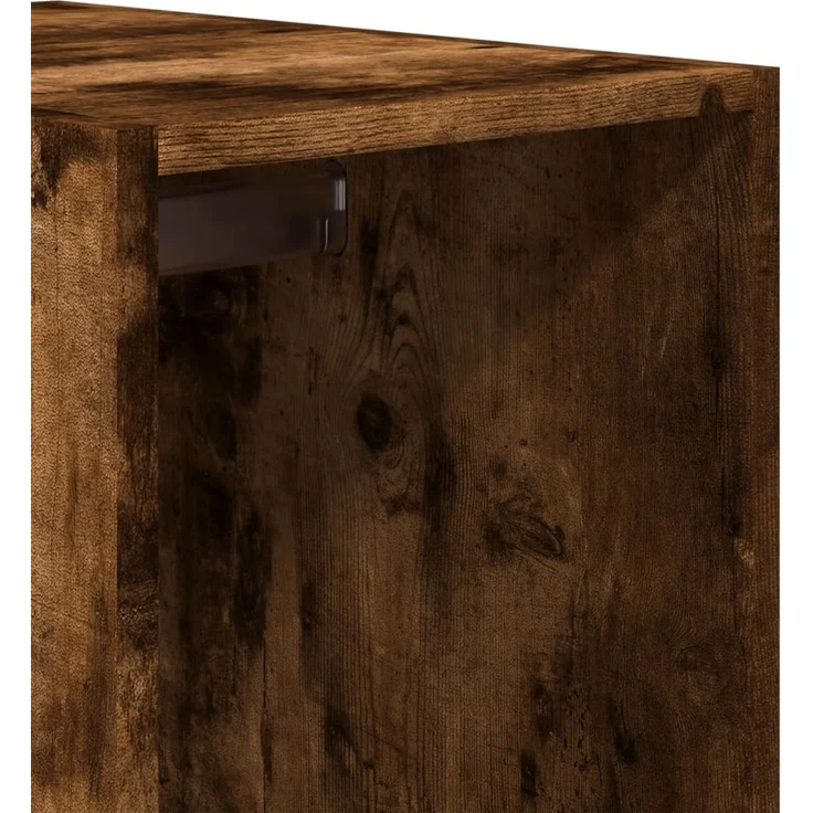 vidaXL Kleiderschrank Räuchereiche 30x50x200 cm Holzwerkstoff 3307742 – Bild 8