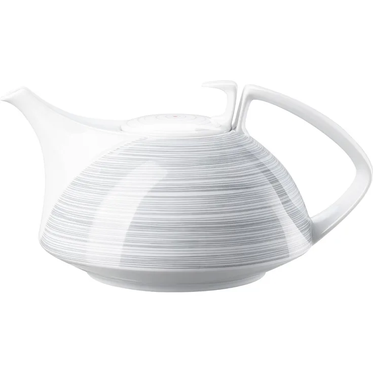 Teekanne 6 P. TAC Gropius Stripes 2. 0 Rosenthal Studio Line Teekanne - Mikrowelle geeignet, Spülmaschinenfest