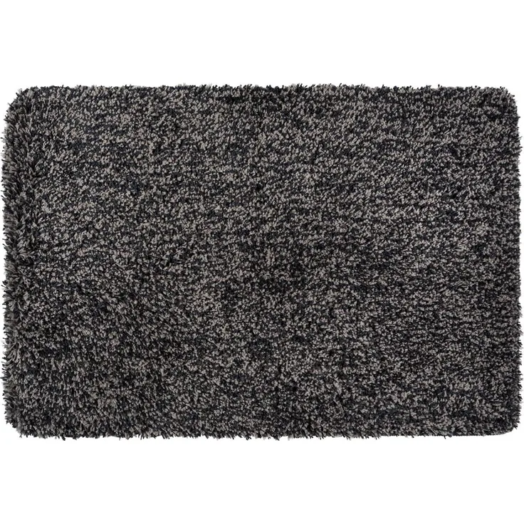 Badteppich MELANGE, 60x90 cm, WENKO, Anthrazit