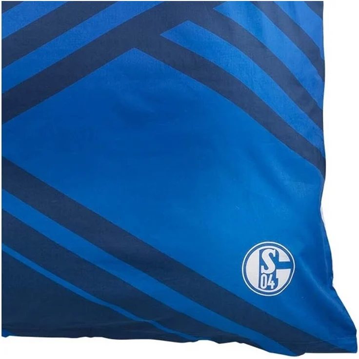 FC Schalke 04 Bettwäsche FC Schalke 04 Bettwäsche blau / weiss – Bild 3