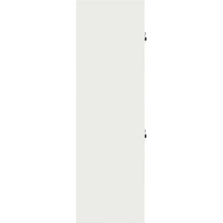 vidaXL Aufbewahrungsschrank 2 stk. Weiß 60 x 40 x 130 cm Stahl 3438692 – Bild 9