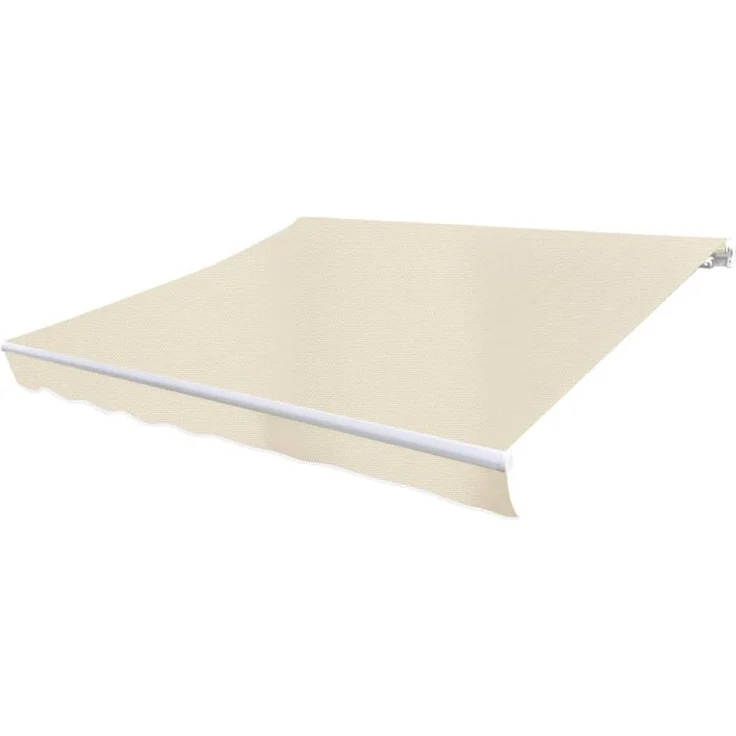 vidaXL Markisenstoff Sonnenschutz Markisentuch Cremefarben 4×3 m (ohne Rahmen) – Bild 5