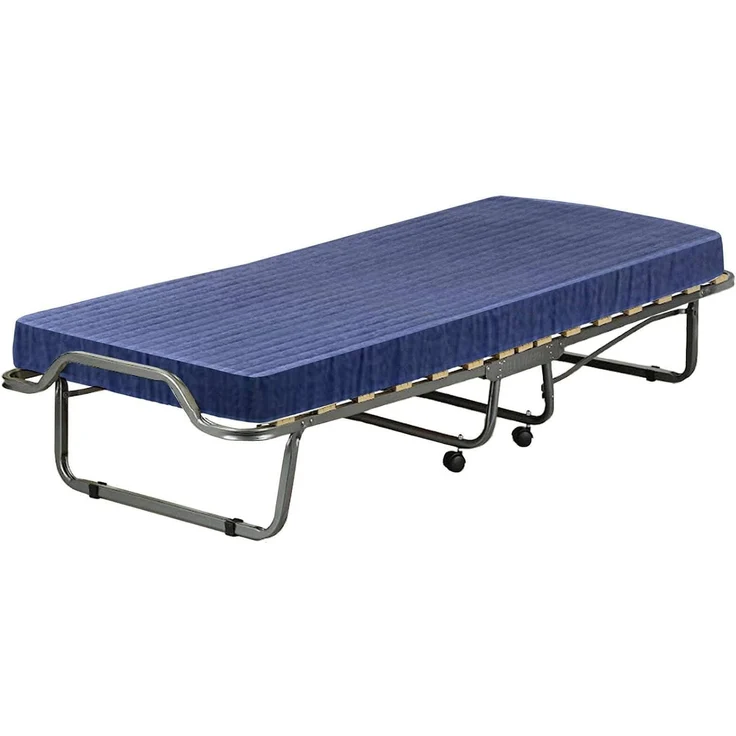 Talamo Italia - Klappbett Priscilla, orthopädisches und faltbares Einzelbett, 100 % Made in Italy, inklusive Matratze 80x190 cm – Bild 5