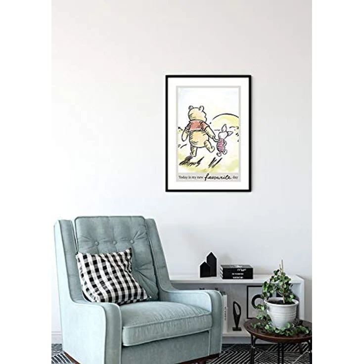 Komar Disney Wandbild Winnie Pooh Today, Kunstdruck für Kinderzimmer, 40x50cm, bunt, lichtbeständig, ohne Rahmen, WB064-40x50 – Bild 4