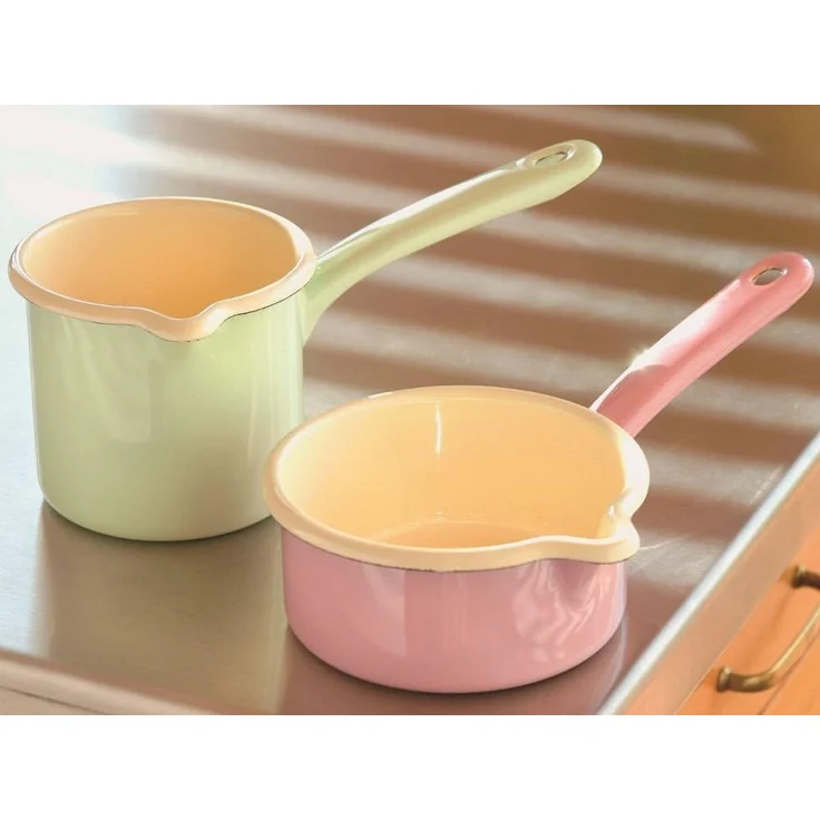 Riess Schnabeltopf mit Stiel Milchtopf | Nilgrün 10cm – Bild 2