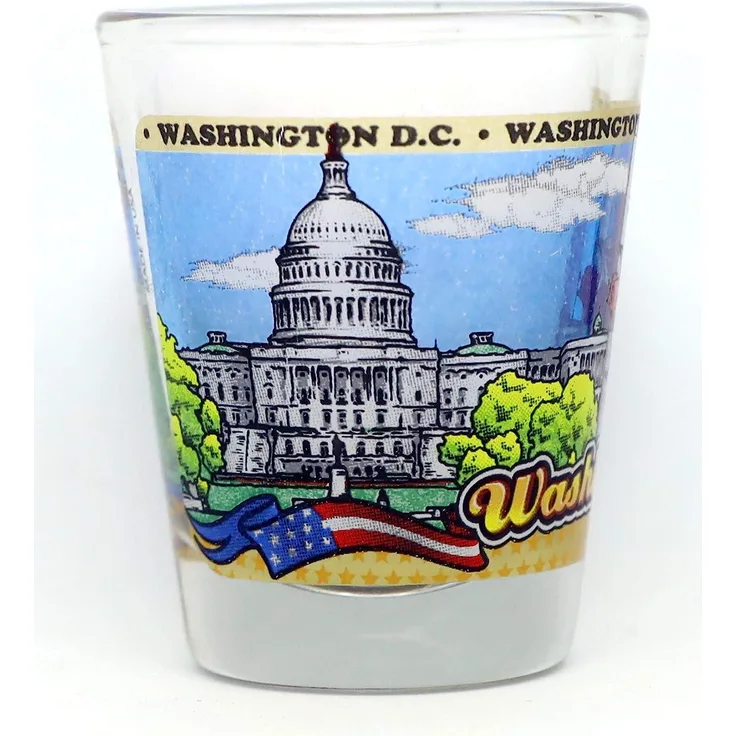 Washington D. C. intégrer Verre à Shot