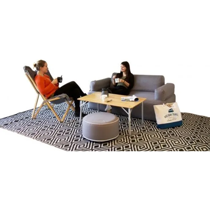 Bambus Campingtisch Holiday Travel 80x60 cm