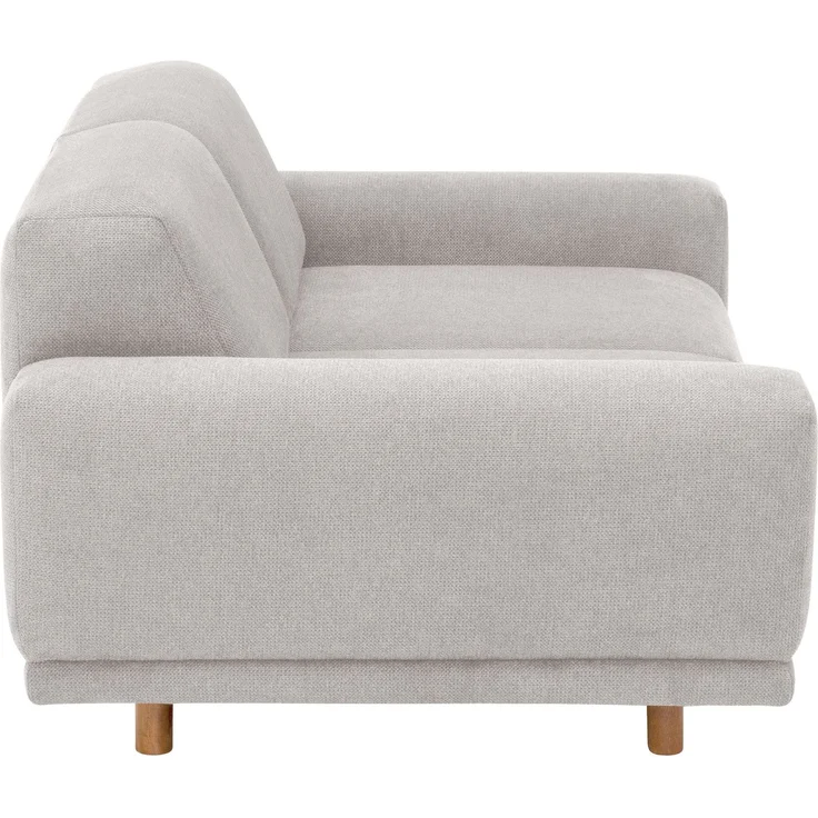 Sofa 2-Sitzer Kattryna Flachgewebe silber – Bild 3