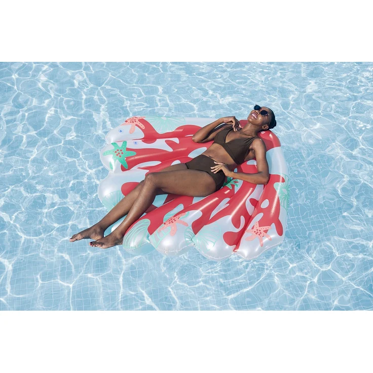 Luftmatratze Koralle 143 x 139 x 19 cm – Bild 4