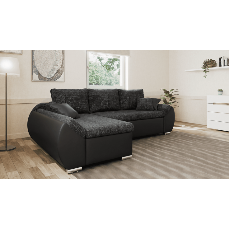 Ecksofa Auro von Jan-Art mit Schlaffunktion | verschiedene Farben erhältlich – Bild 2