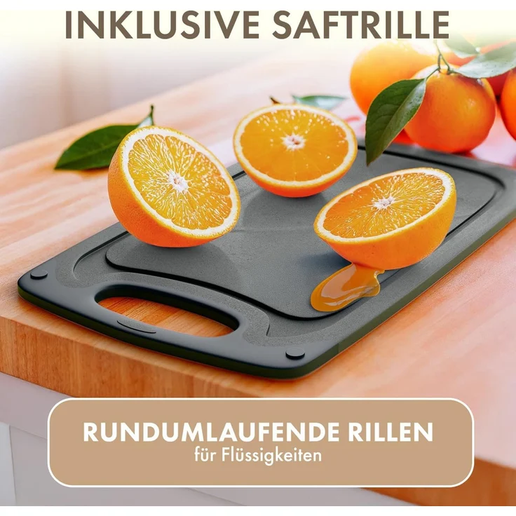 Blumtal Frühstücksbrett Blumtal Frühstücksbrettchen Kunststoff 25x15 im Set spülmaschinenfest, Kunststoff, (2-St) – Bild 5